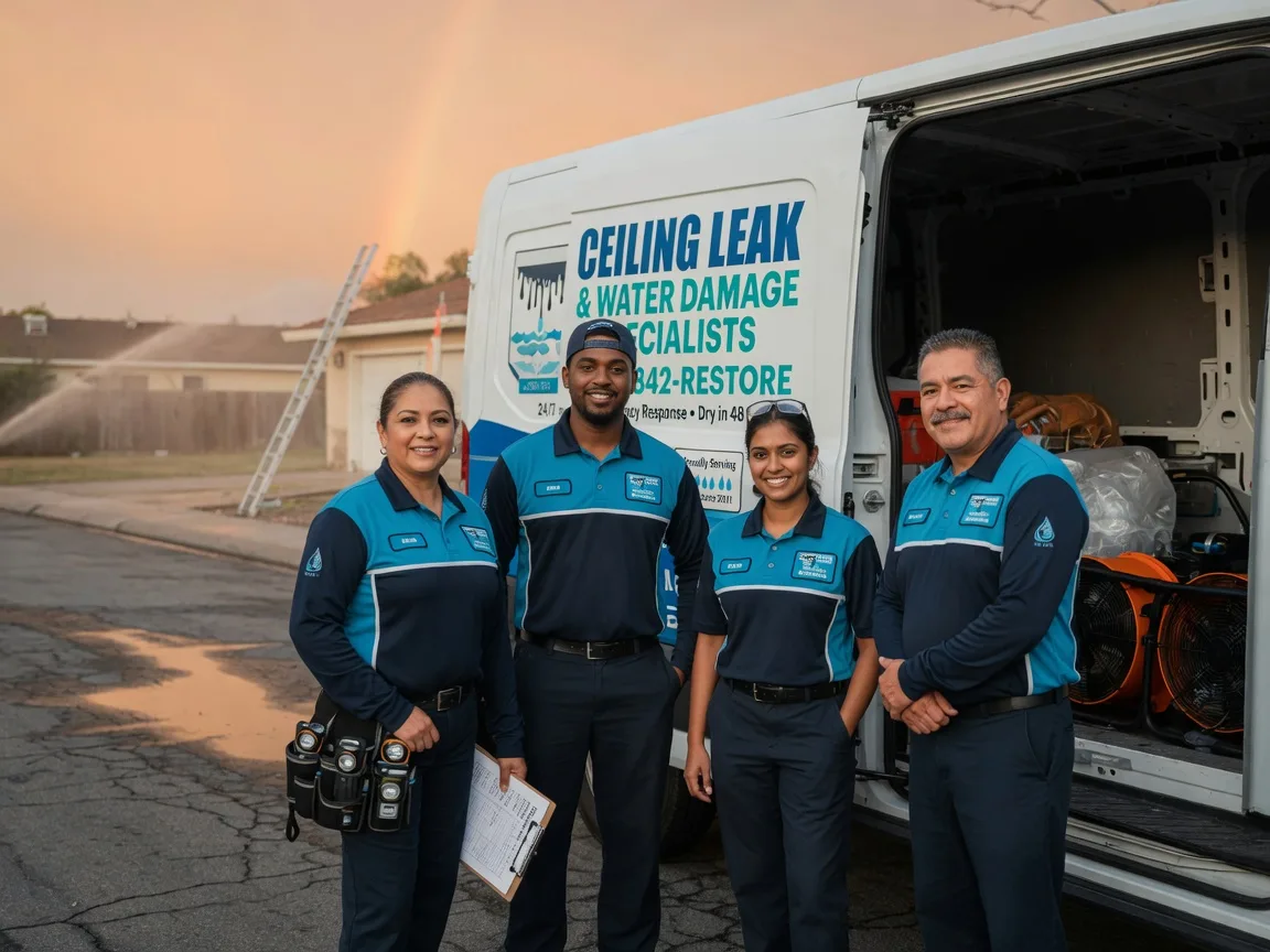 Ceiling Leak Cleanup company in Lindsay, OK